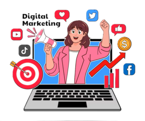 digital marketing illustration 112255 2905